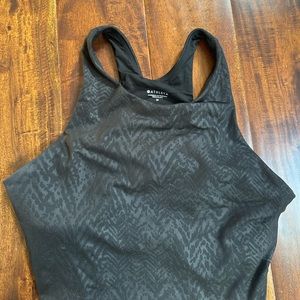 Athleta Sports Bra/Crop Shirt